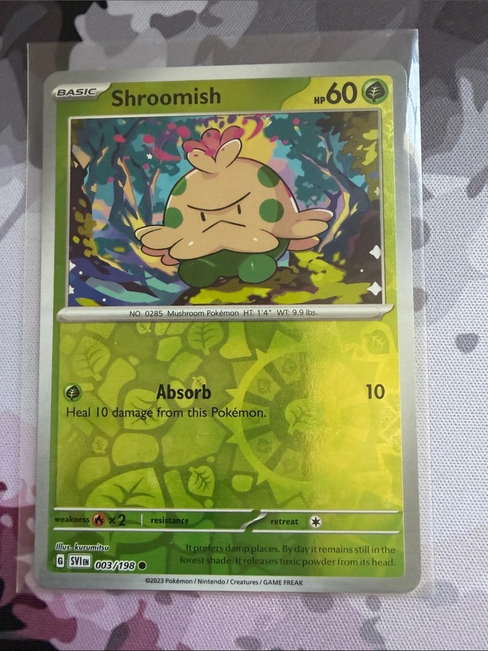 Shroomish & Breloom Evolution Pokémon Card Mini Lot | 2 Card Reverse Holo ✨5/$25